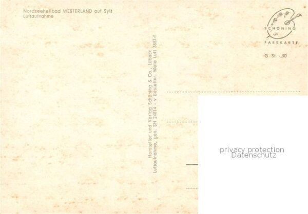 Westerland Sylt Fliegeraufnahme – Bild 2