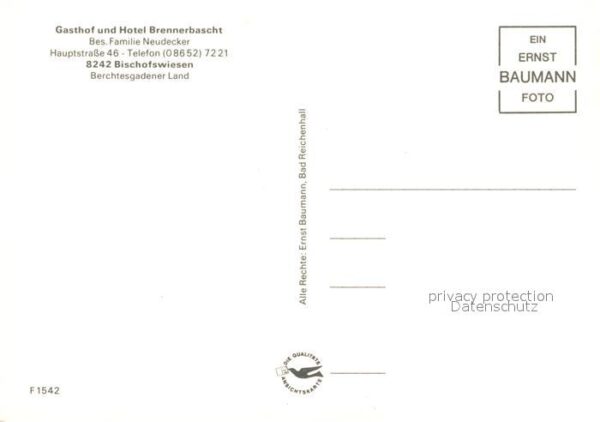 Bischofswiesen Gasthof Brennerbascht – Bild 2