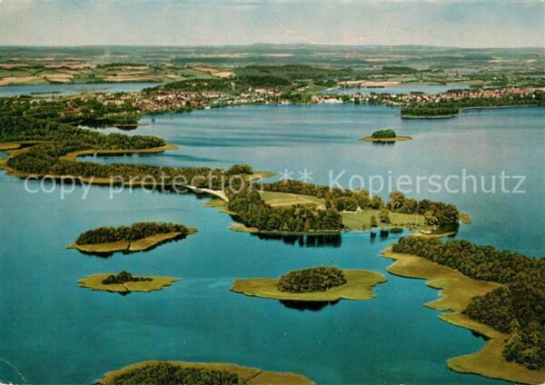 Ploen See Fliegeraufnahme Prinzeninsel
