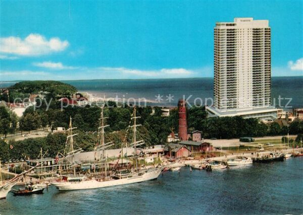 Travemuende Ostseebad Fliegeraufnahme
