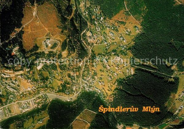 Spindleruv Mlyn Spindlermuehle Fliegeraufnahme