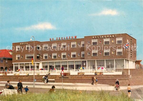 Noordwijk aan Zee  Hotel Cafe Restaurant De Zeeleeuw