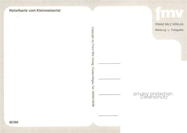 Kleinwalsertal Panoramakarte – Bild 2