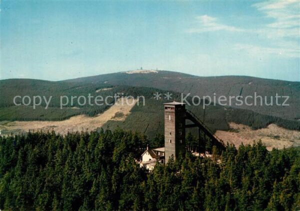 Braunlage Wurmbergschanze Aussichtsturm Wurmbergg