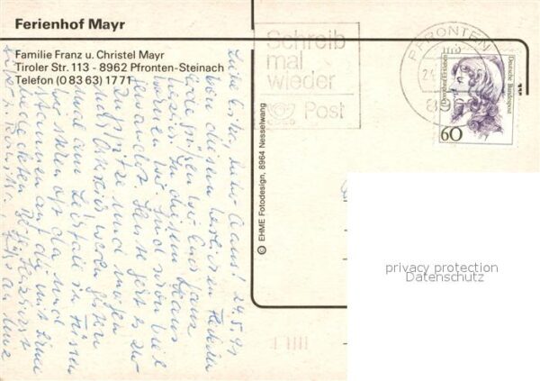 Steinach Pfronten Ferienhof Mayr – Bild 2