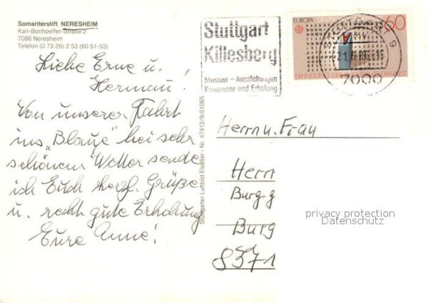 Neresheim Fliegeraufnahme Samariterstift – Bild 2