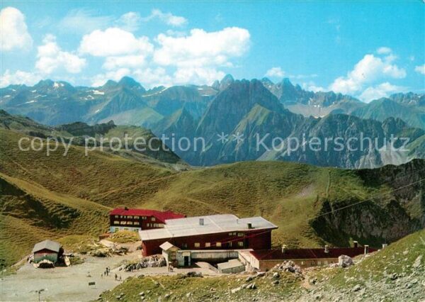Nebelhorn Bergstation Hornbachkette Großer Krotte