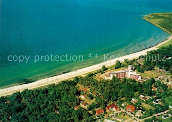 Boltenhagen Ostseebad Fliegeraufnahme Strandklinik
