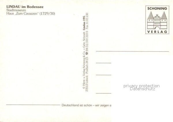Lindau Bodensee Haus Zum Cavazzen – Bild 2