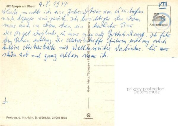 Speyer Rhein Fliegeraufnahme – Bild 2