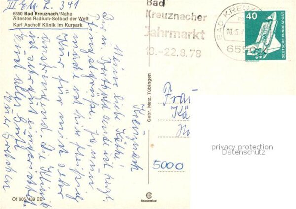 Bad Kreuznach Karl Aschoff Klinik Kurpark – Bild 2