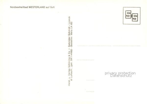 Westerland Sylt Fliegeraufnahme Strand – Bild 2