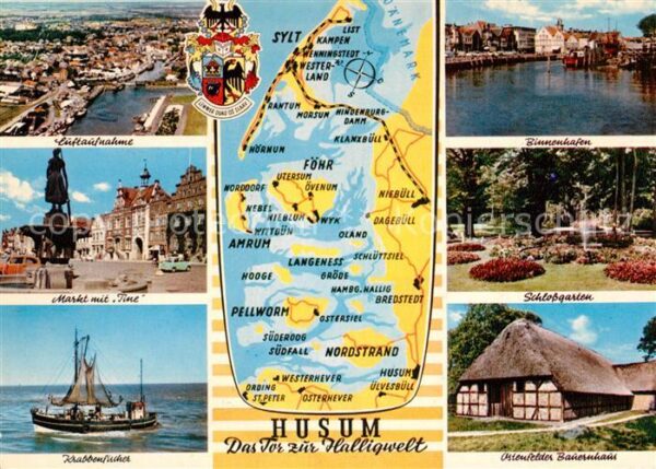 Husum Nordfriesland Schlossgarten Marktplatz Tine Krabbenfi