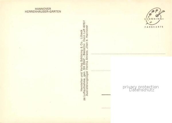 Hannover Herrenhäuser Gärten Fliegeraufnahme – Bild 2