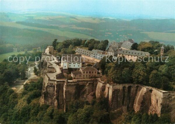 Koenigstein Saechsische Schweiz Festung