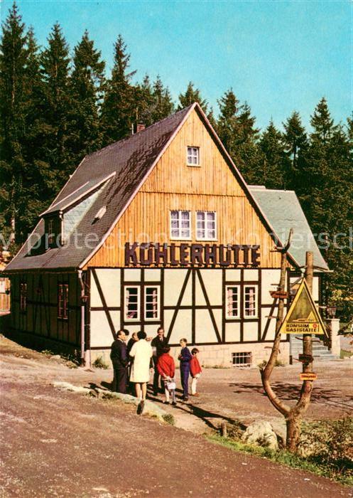 Sosa Erzgebirge Gasthaus Köhlerhütte