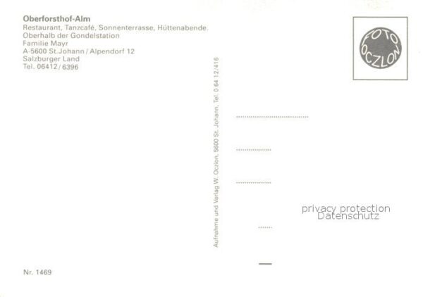 Johann Pongau Sankt Oberforsthof Alm Winterlandschaft – Bild 2