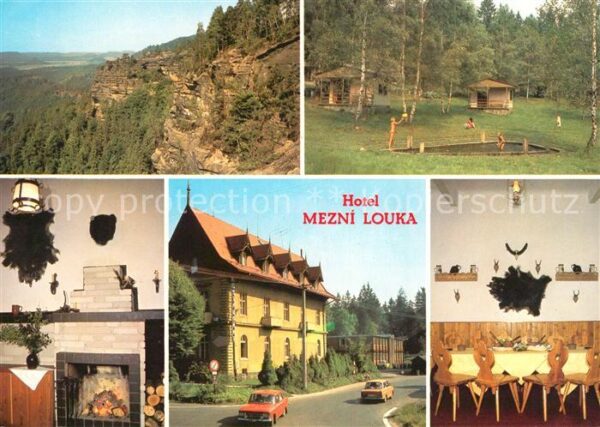 Herrnskretschen Boehmen Hotel Mezni Louka