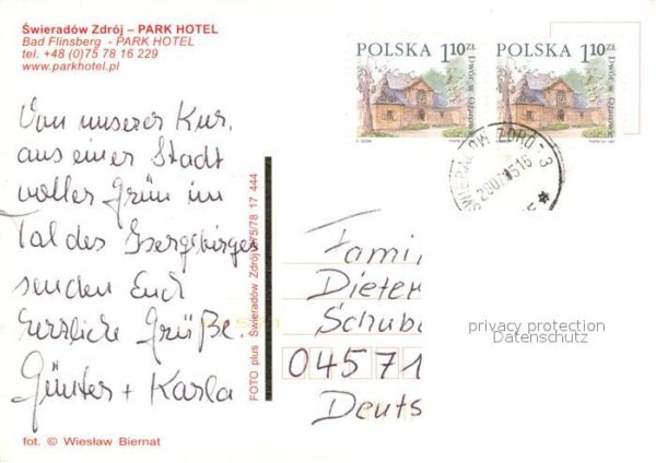 Bad Flinsberg Swieradow Zdroj Park Hotel – Bild 2
