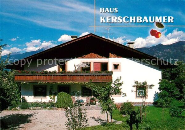 Tscherms Haus Kerschbaumer Anfahrtsskizze