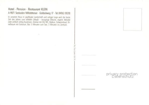 Millstaettersee Hotel Pension Klein – Bild 2