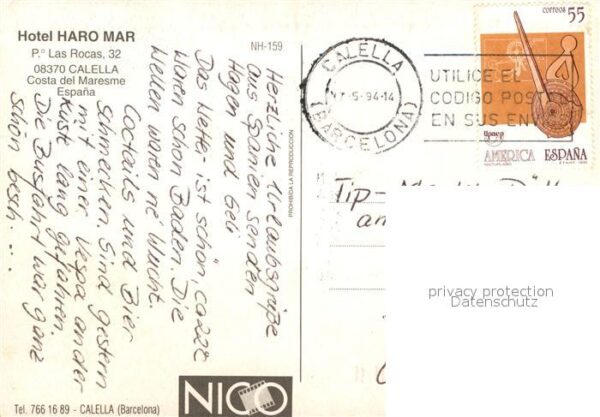 Calella de Mar Hotel Haro Mar – Bild 2