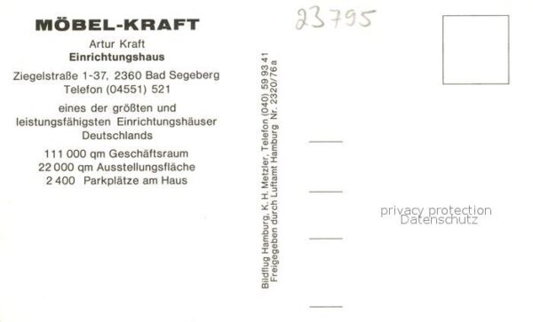 Bad Segeberg Fliegeraufnahme Möbel Kraft – Bild 2