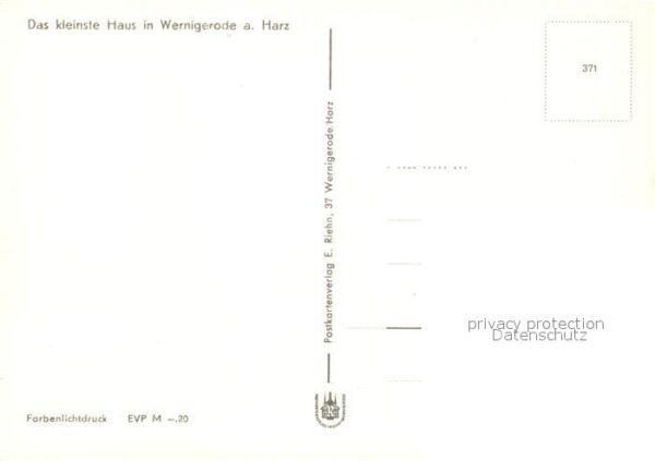 Wernigerode Harz Das kleinste Haus – Bild 2