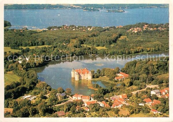 Gluecksburg Ostseebad Fliegeraufnahme Schloss