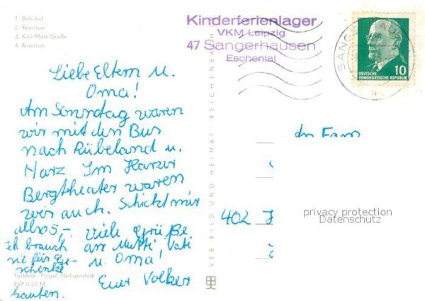 Sangerhausen Suedharz Bahnhof Rosarium Karl Marx Strasse – Bild 2