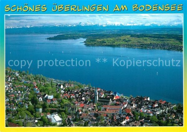 Ueberlingen Bodensee Fliegeraufnahme mit Münster
