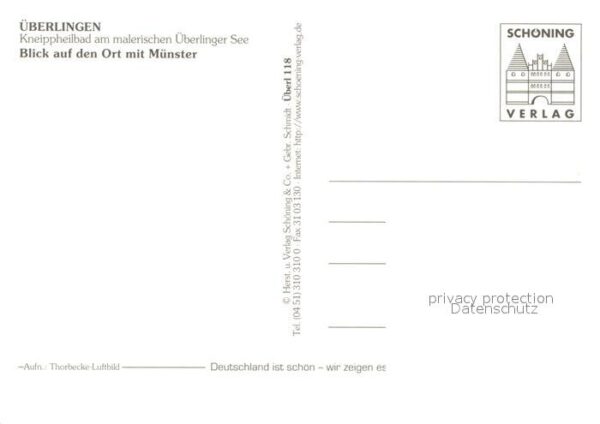 Ueberlingen Bodensee Fliegeraufnahme mit Münster – Bild 2