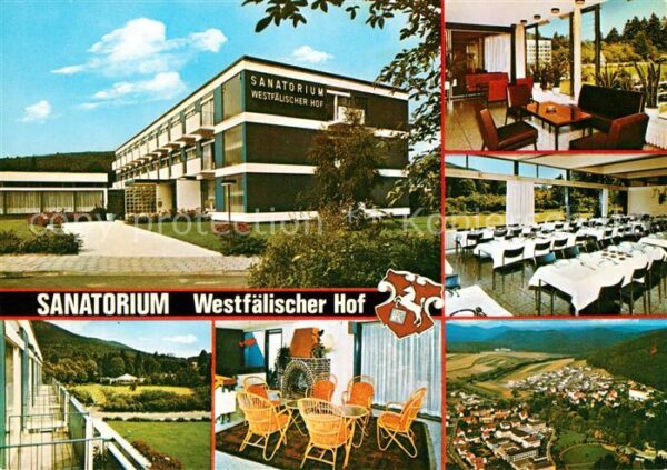 Bad Wildungen Sanatorium Westfälischer Hof Reinhardsh