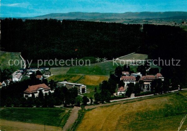 Bad Duerrheim Fliegeraufnahme Kindersanatorium Luisen