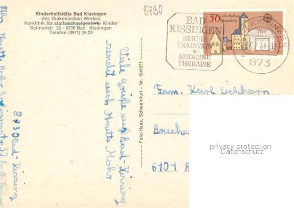 Bad Kissingen Kinderheilstätte – Bild 2
