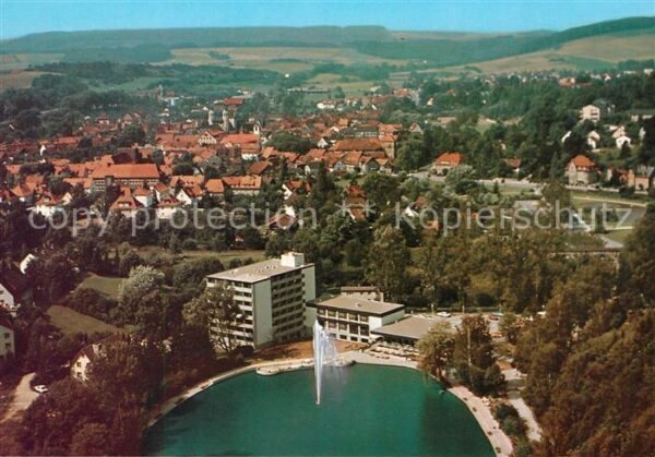 Bad Gandersheim Fliegeraufnahme Paracelsus-Klinik am Se