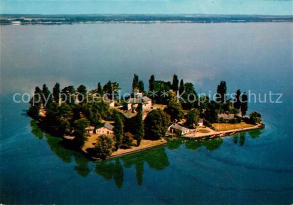 Steinhuder Meer Fliegeraufnahme Insel Wilhelmstein