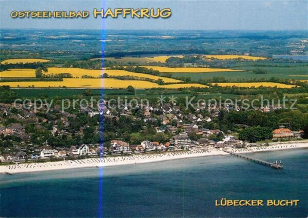 Haffkrug Ostseebad Fliegeraufnahme Strand Lübecker Bucht