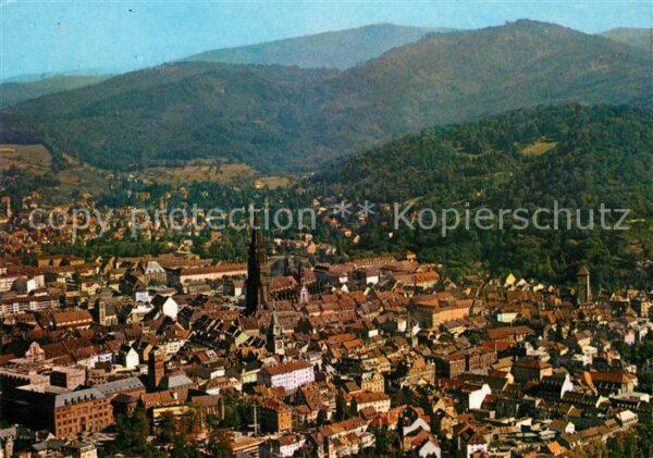Freiburg Breisgau Fliegeraufnahme