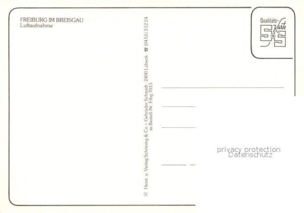 Freiburg Breisgau Fliegeraufnahme – Bild 2
