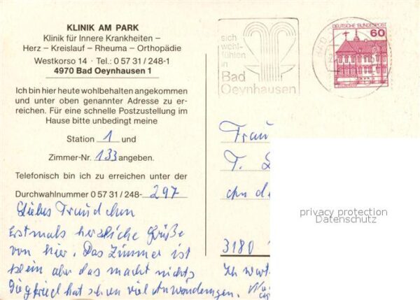 Bad Oeynhausen Klinik am Park Schwimmhalle – Bild 2