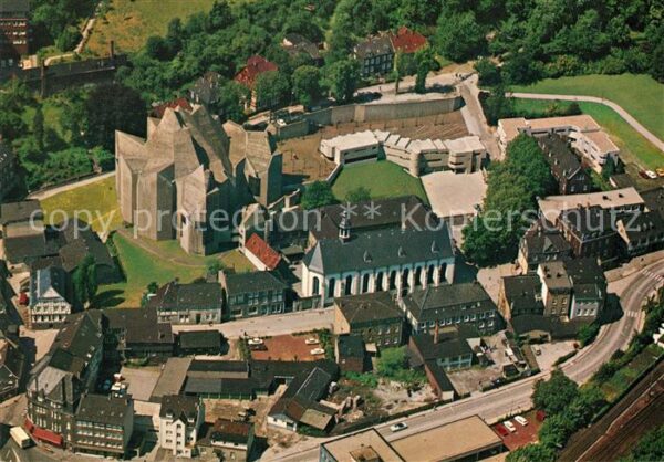 Neviges Velbert Fliegeraufnahme Neue Wallfahrtskirche
