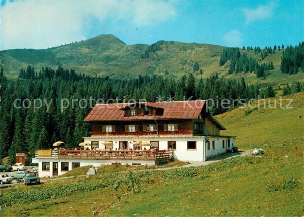 Obermaiselstein Grasgehrenhütte mit Riedberger Horn