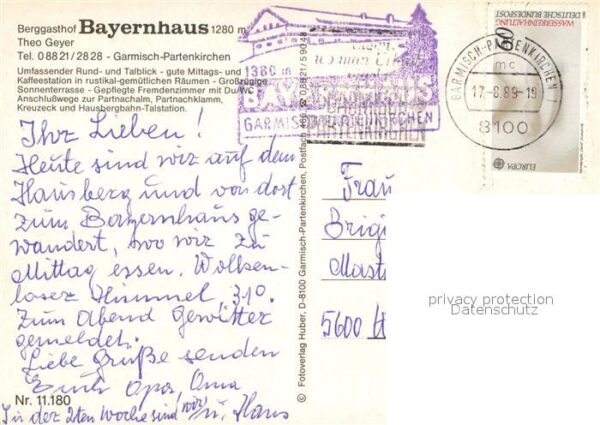 Garmisch-Partenkirchen Berggasthof Bayernhaus – Bild 2