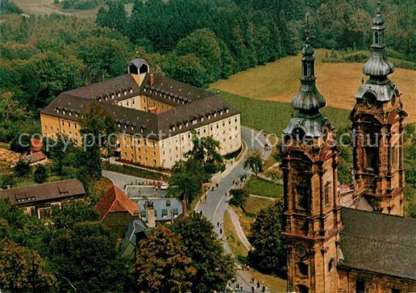 Vierzehnheiligen Diözesanhaus Fliegeraufnahme