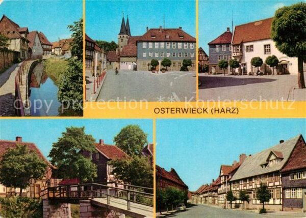 Osterwieck Am Damm Markt Heimatmuseum Holzbrücke L