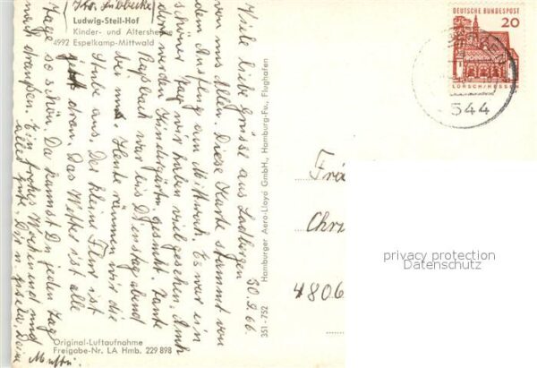 Espelkamp Fliegeraufnahme Ludwig Steil Hof – Bild 2