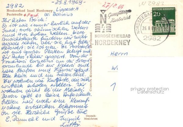 Norderney Nordseebad Poststrasse – Bild 2