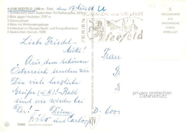 Seefeld Tirol Seekirchlein Reitherspitze Hocheder Oly – Bild 2