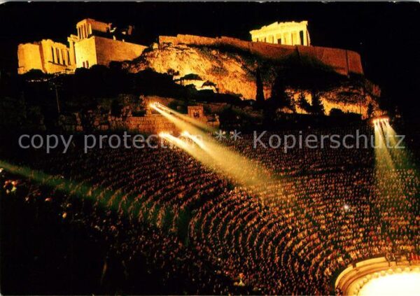 Athen Griechenland Herodes Atticus Odeum